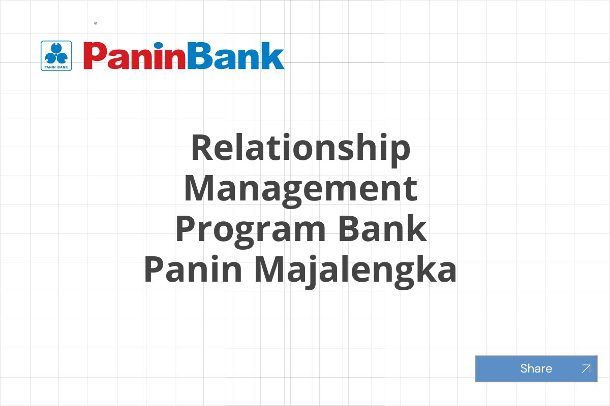Relationship Management Program Bank Panin Majalengka