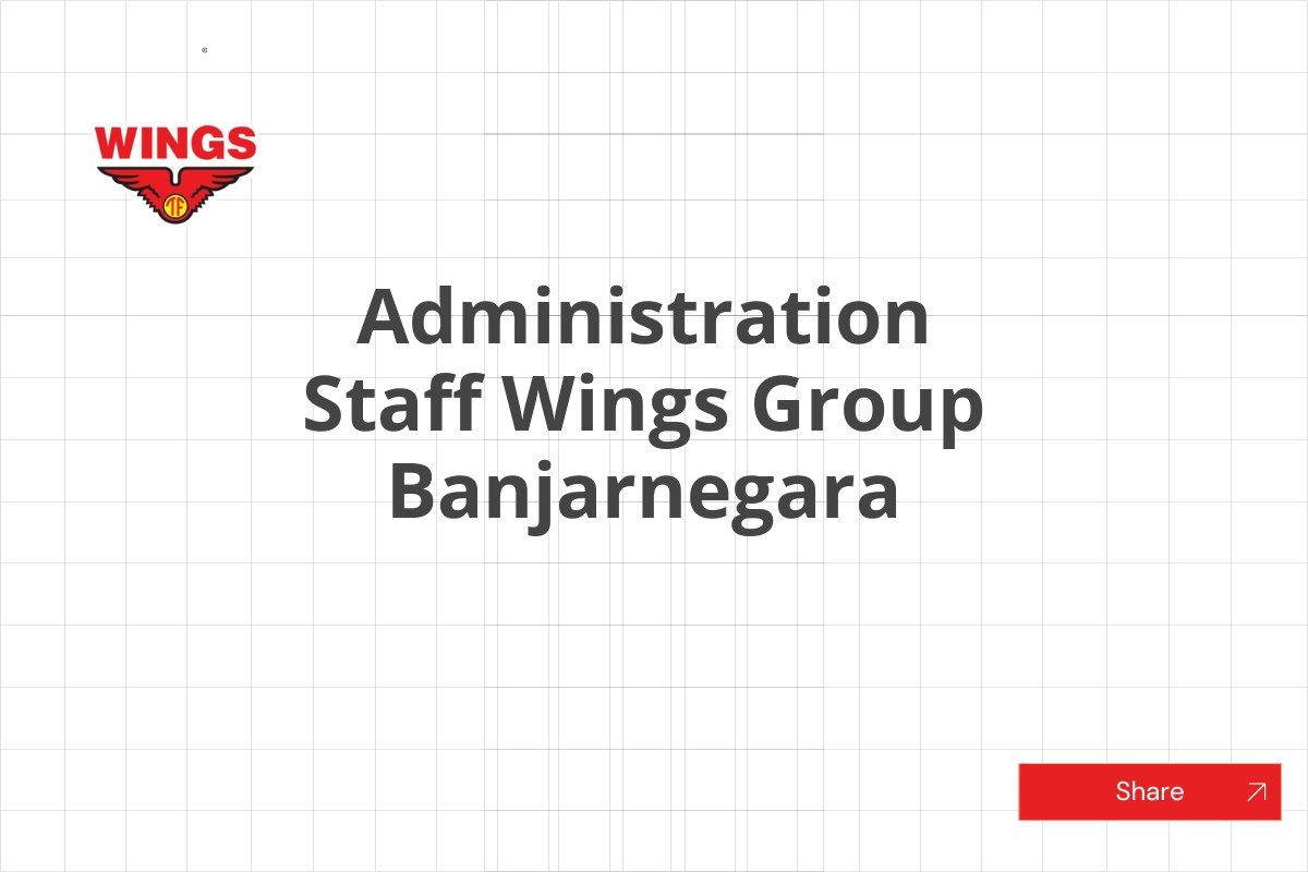Administration Staff Wings Group Banjarnegara