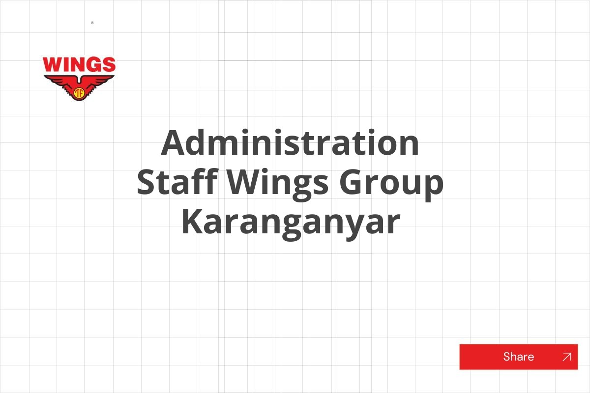 Administration Staff Wings Group Karanganyar