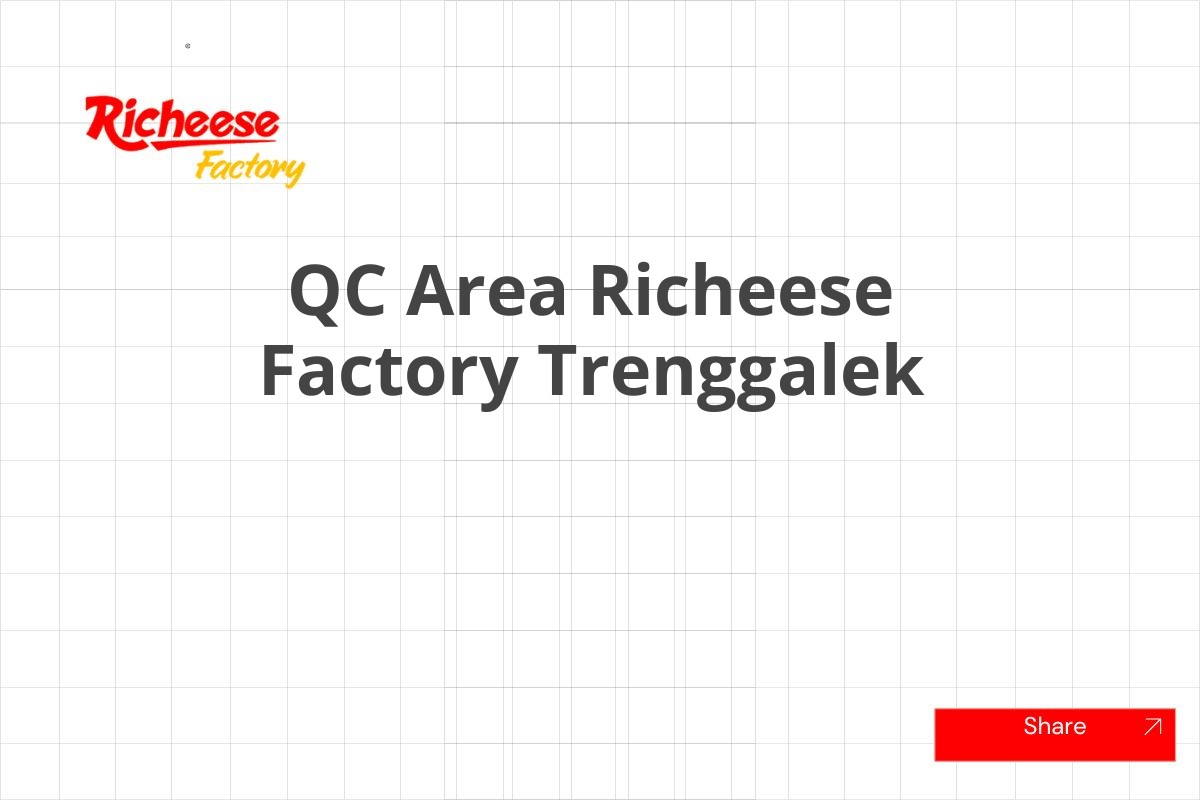 QC Area Richeese Factory Trenggalek